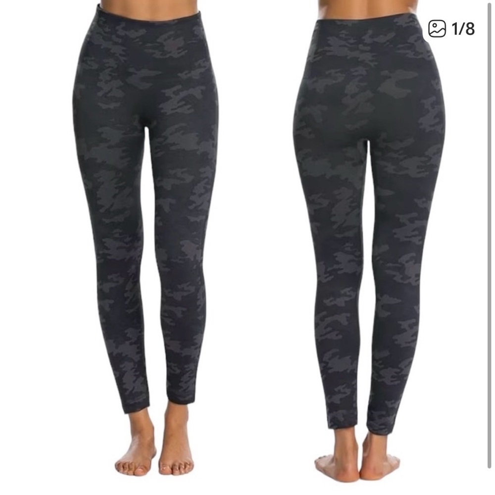 NWOT Spanx Camo Leggings Small